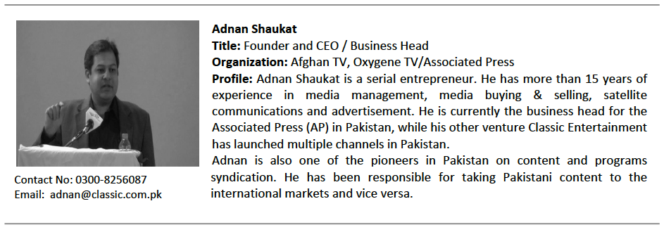 Adnan Shaukat - Profile