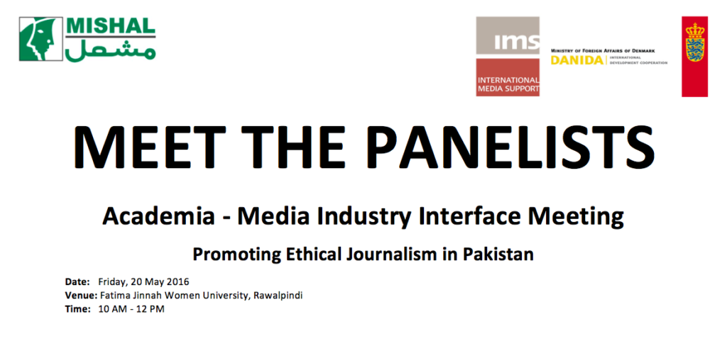 Meet the Panelists for the Academia-Media Indusry Interface